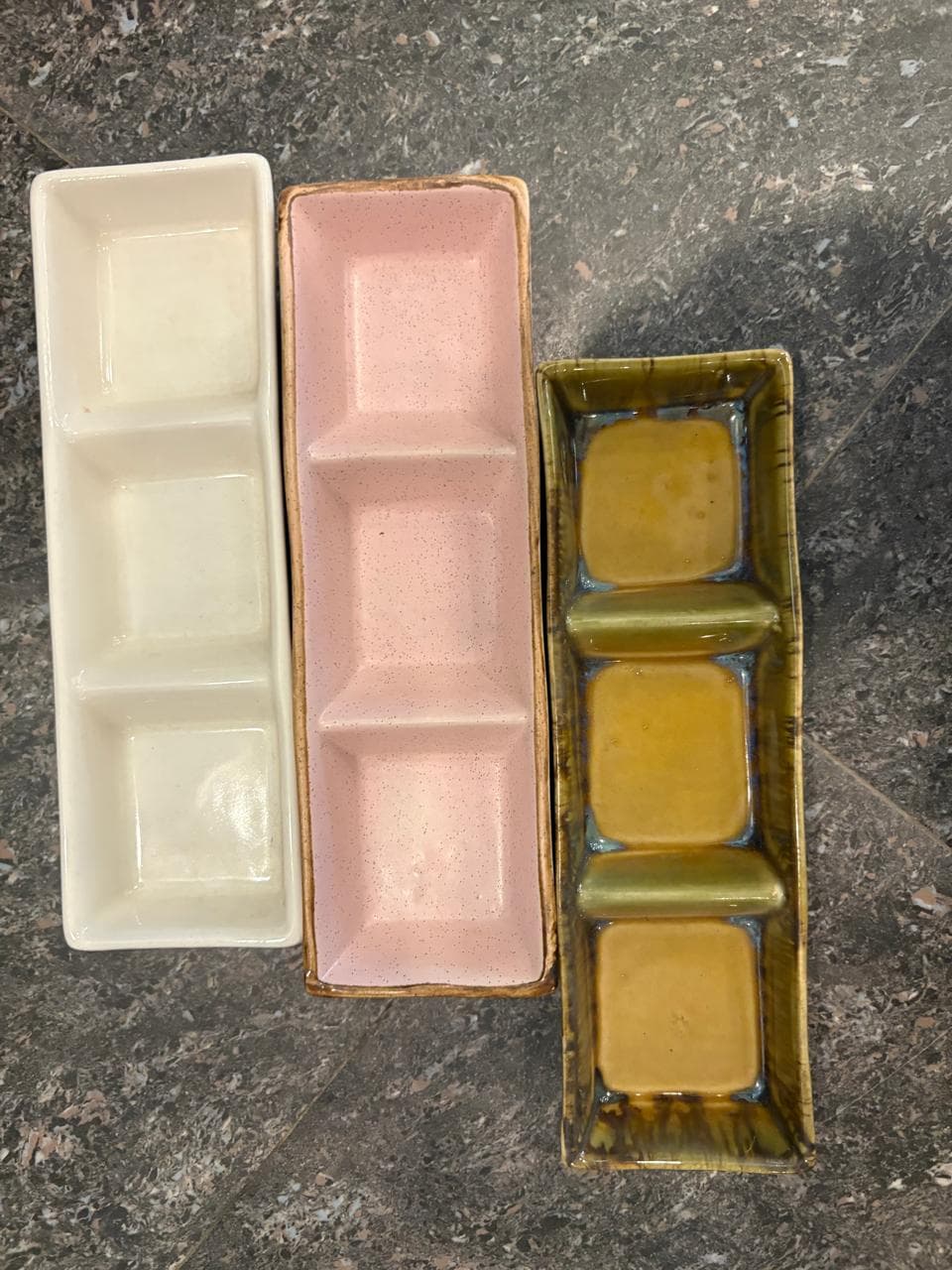 Serving Trays in Assorted Glazes