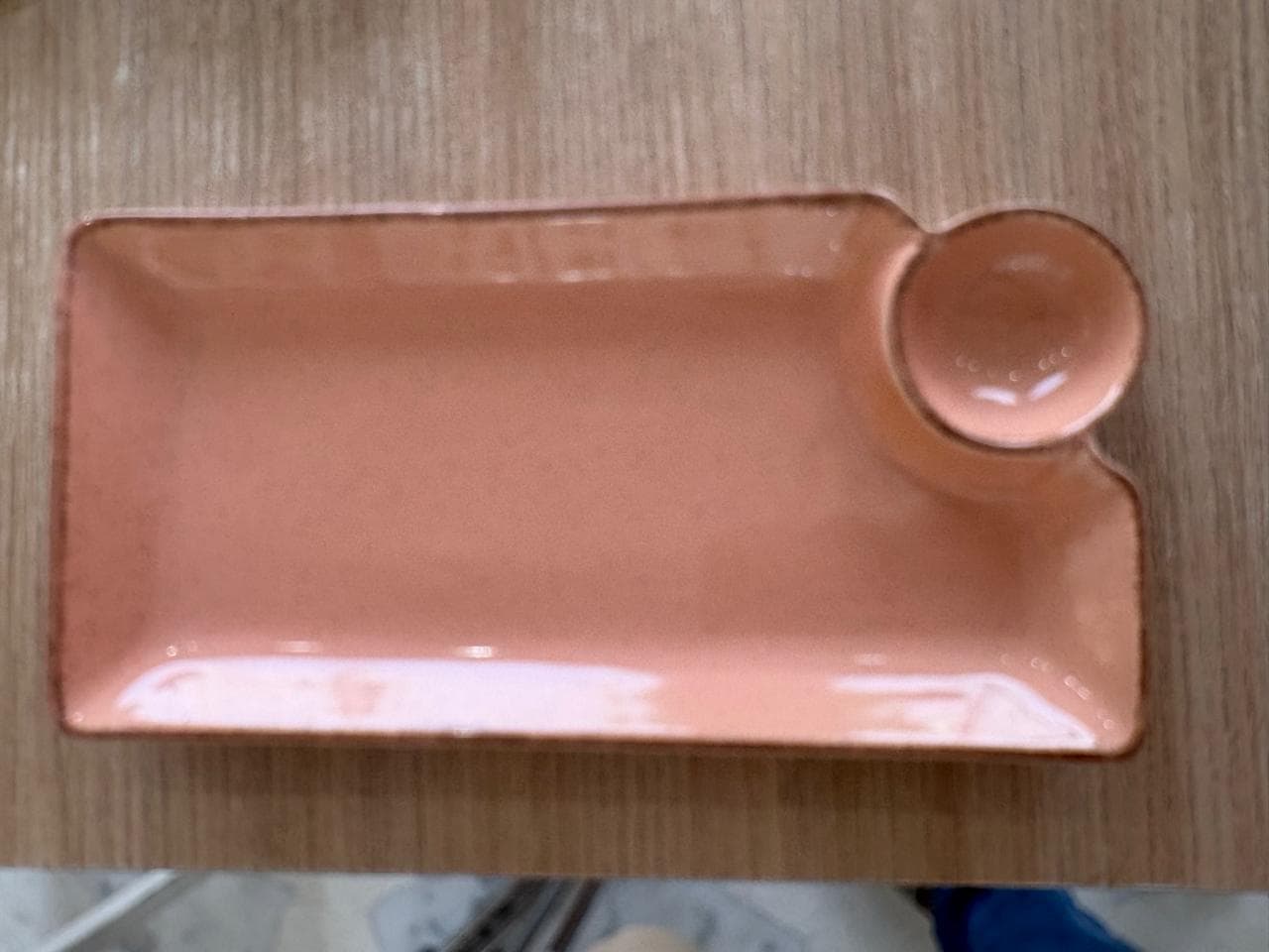 Tray with Dip Compartment