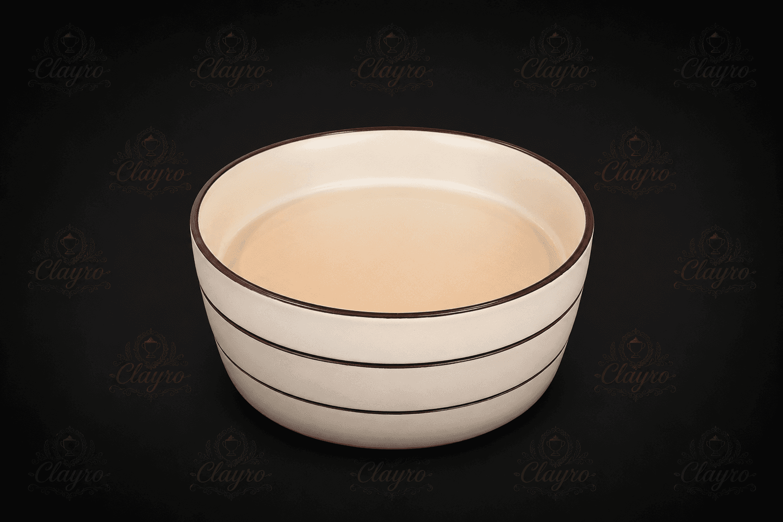 Minimal Beige Matte Finish Bowl