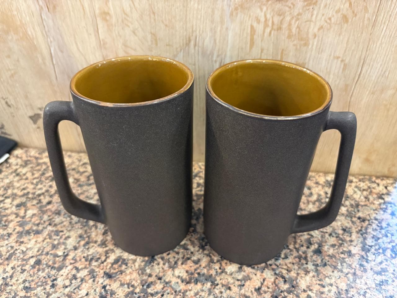Matte Ceramic Beer Mug Set
