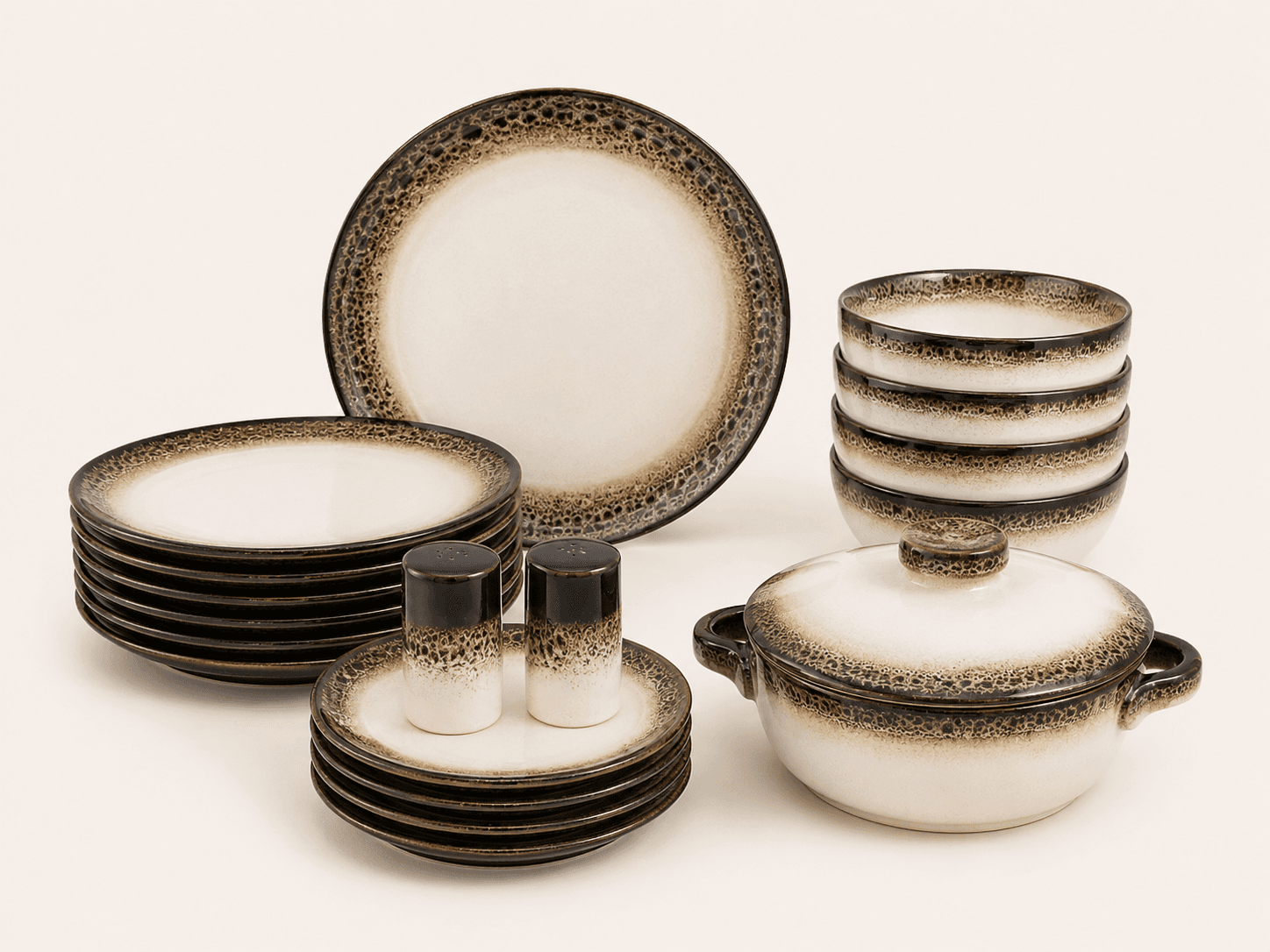Rustic Ceramic Dinnerware Collection